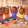 Kids playing together